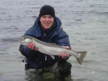 User submitted picture: Andy happy with 72 cm sea...