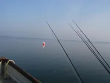 User submitted picture: a rare flat calm on a lar...