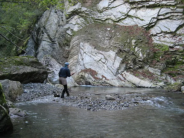 User submitted picture: Casting upsstream into a ...